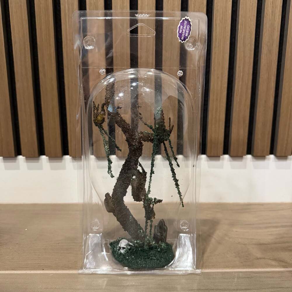 Michaels Where Creativity Happens Tombstone Tree, Large Halloween Decor